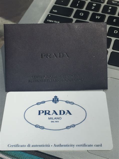 what do you call a fake prada purse|authenticity card prada.